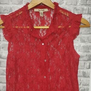 Free people lace top
